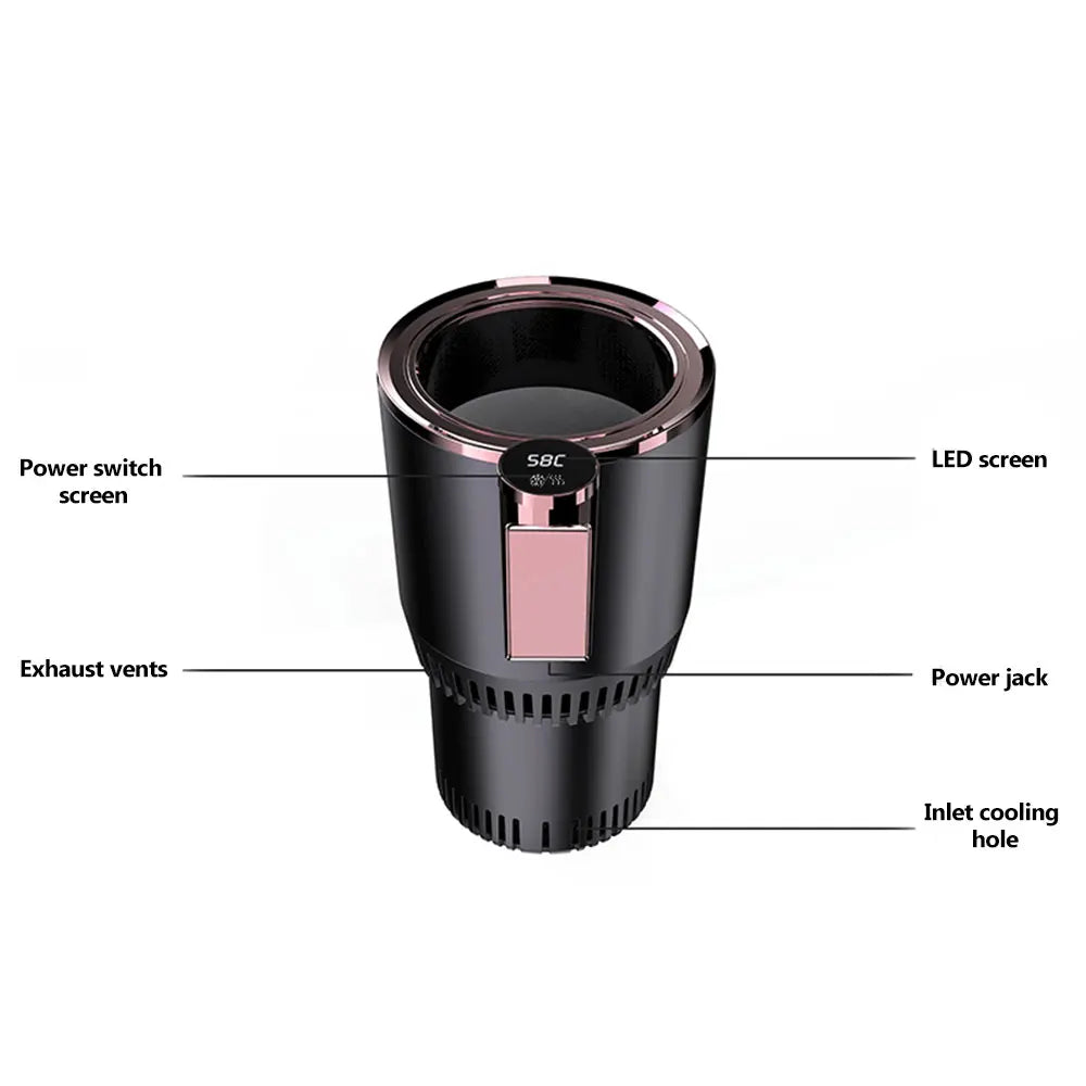 12V 2in1 Car Heating Cooling Cup
