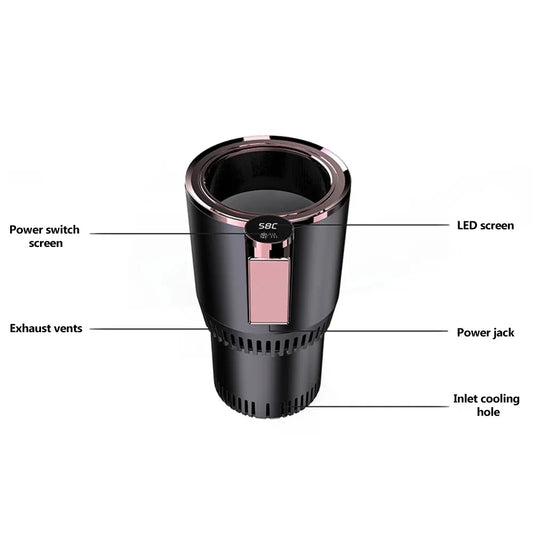 12V 2in1 Car Heating Cooling Cup