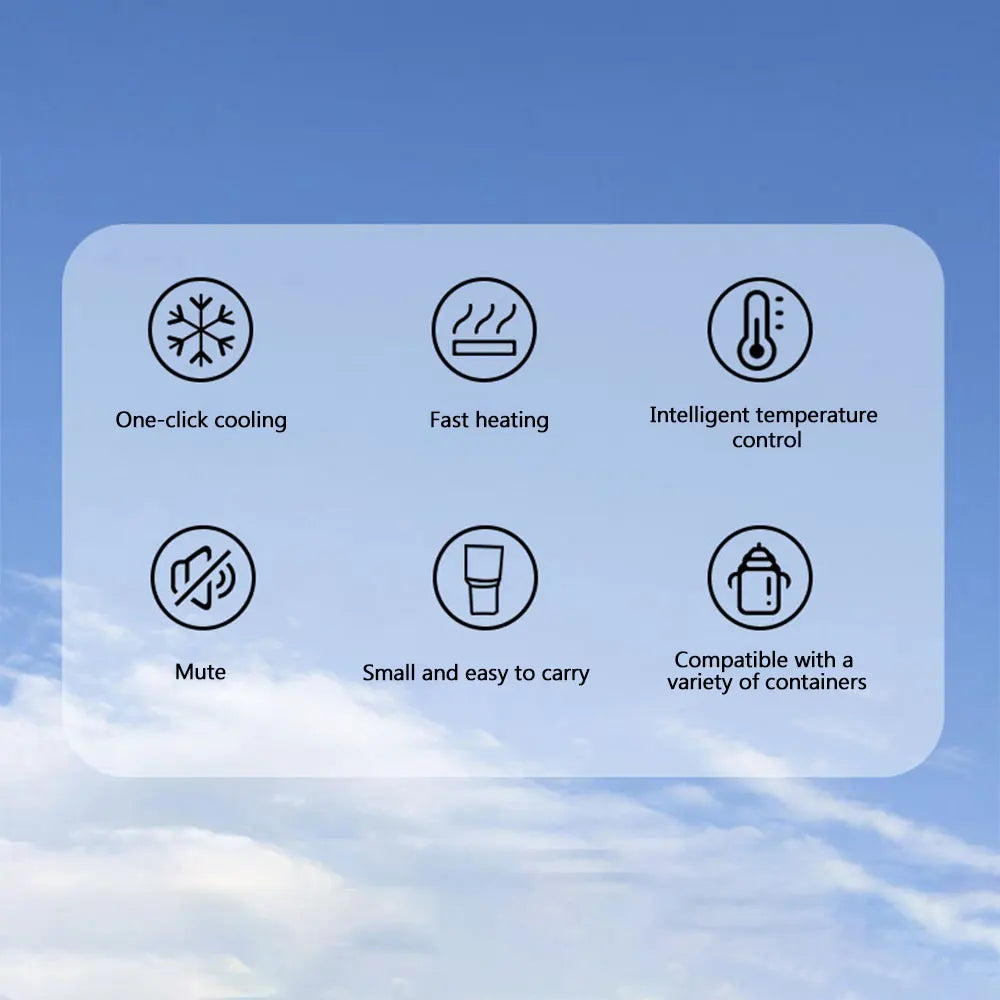 12V 2in1 Car Heating Cooling Cup